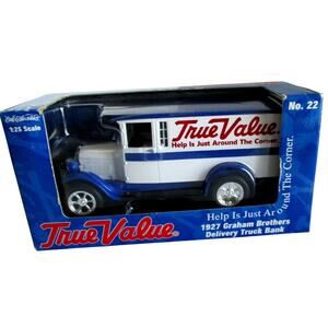 ERTL True Value Die Cast 1927 Graham Brothers Delivery Truck Bank 21216P